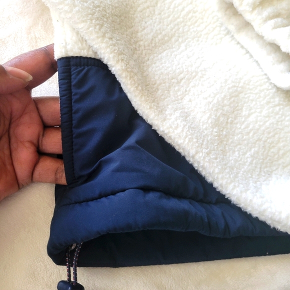 Tommy Hilfiger Women's Full Zip Cropped Teddy Fleece Jacket size M - Picture 4 of 13